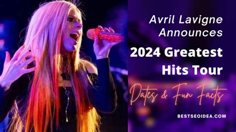 Avril Lavigne's 'Sk8er Boi' Concert Tour: A Nostalgic Journey Back to Pop-Punk Glory!